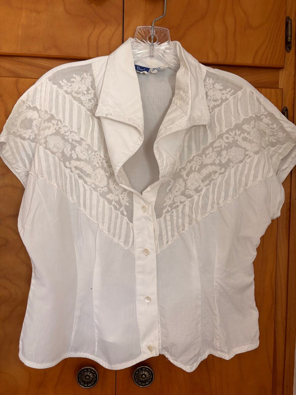 Vintage 1980s Rene Derhy blouse size large